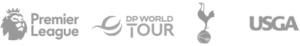 European Tour, Premier League and Ryder Cup 2020 logos